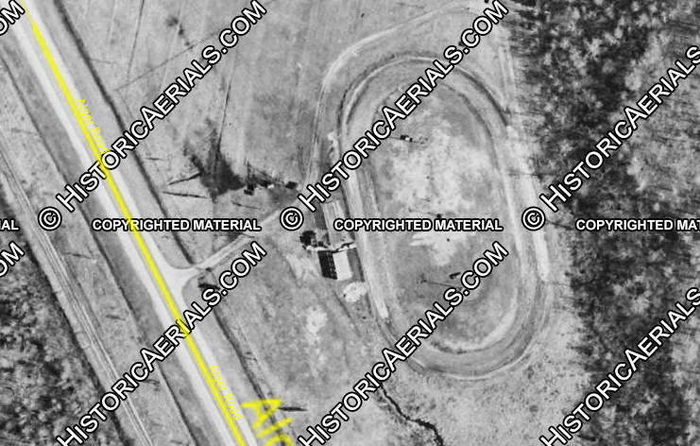 West Branch Speedway (M-76) - 1965 Aerial